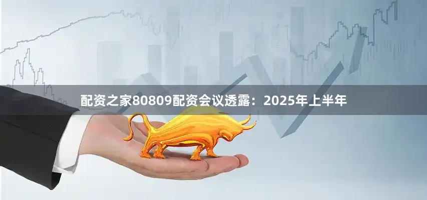 配资之家80809配资会议透露：2025年上半年