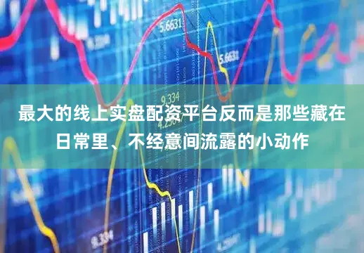 最大的线上实盘配资平台反而是那些藏在日常里、不经意间流露的小动作